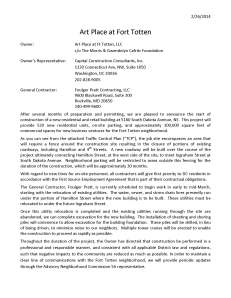 Art Place Construction Notice