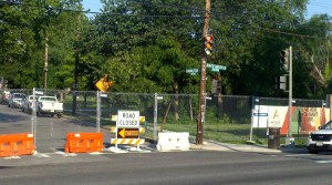 Hamilton Street at South Dakota Avenue officially closed 