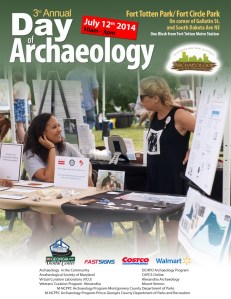 Archaeology Festival in Fort Circle Park July 12, 2014