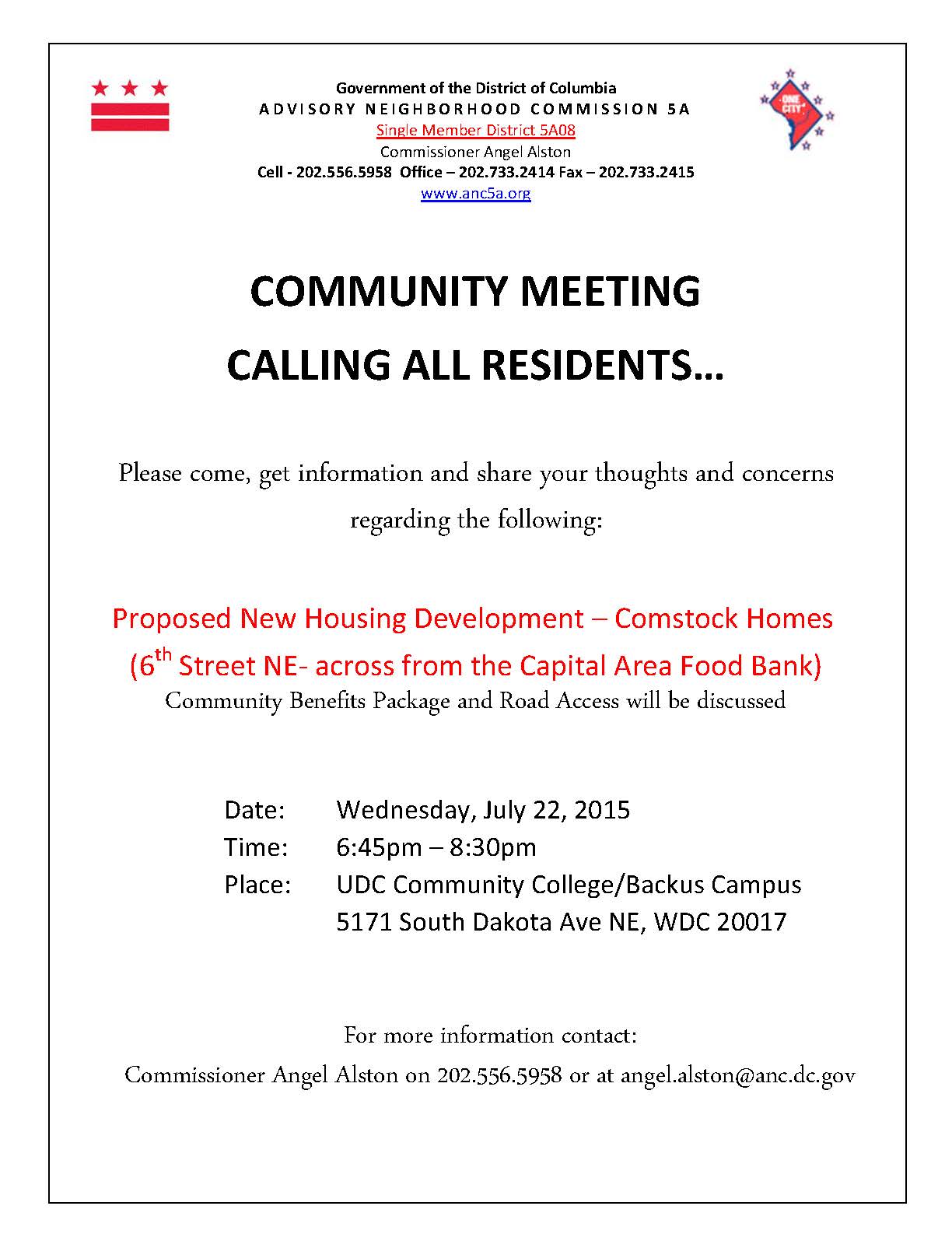 July 22 Totten Mews community meeting flyer-1