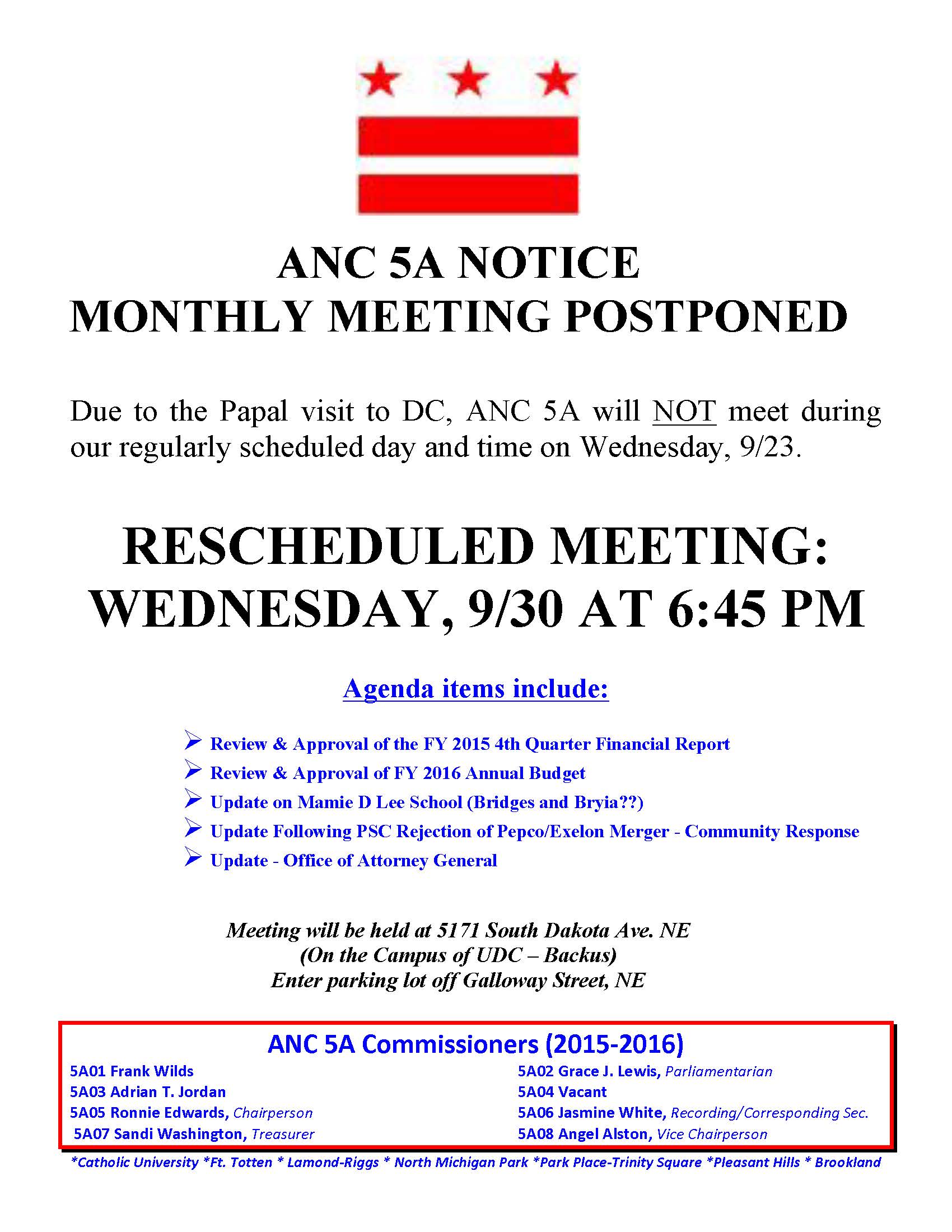 ANC 5A September Advisory Notice