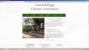 LRCA website screenshot
