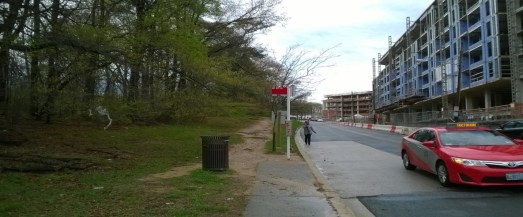 Galloway Street view lack of sidewalk