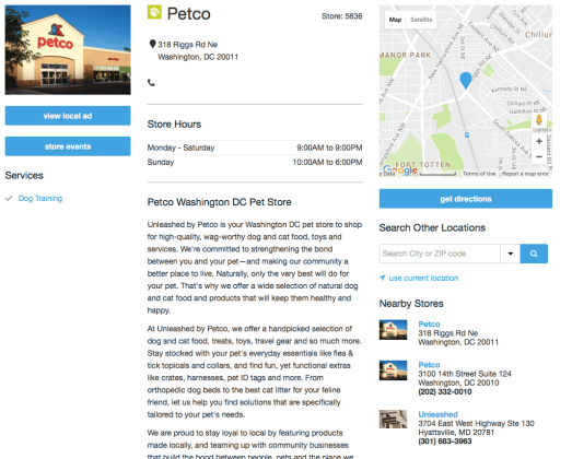 Petco Unleashed Store Hours & Location